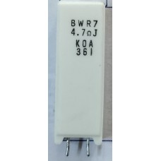 4.7 ohm Ceramic Resistor 13*16*36mm 4.7 ohm Ceramic Resistor 13*16*36mm