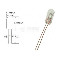 Miniature Lamp 5v 80 ma T1 Miniature Lamp 5v 80 ma T1