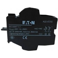 A22-EC02 SWITCH NORMALLY CLOSED TYPE  EATON