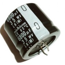 6800UF 35V NICHICON CAPACITOR 25MM DIA 35MM 6800UF 35V NICHICON CAPACITOR 25MM DIA 35MM