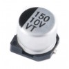 150UF  10V SMD 6*6MM NICHICON CAPACITOR