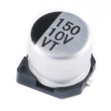 150UF 10V SMD 6*6MM NICHICON CAPACITOR 150UF 10V SMD 6*6MM NICHICON CAPACITOR