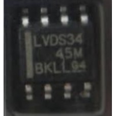 SN65LVDS34DR  TI  SOP8   SN65LVDS34DR  TI  SOP8
