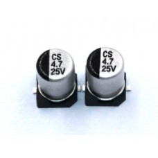 4.7 MFD 25V DC SMD Capacitors