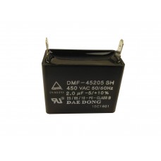 DMF45205 SH 450V AC 50/60HZ, 2.0 MF -5/+10% 25/85/10-S0 - Class B ( DAEDONG) Capacitor DMF45205 SH 450V AC 50/60HZ, 2.0 MF -5/+10% 25/85/10-S0 - Class B ( DAEDONG) Capacitor