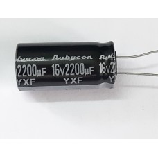 2200UF 16V  YXF DIP  RUBYCON
